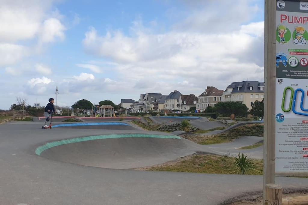 Studio Front De Mer Merville-Franceville-Plage Luaran gambar