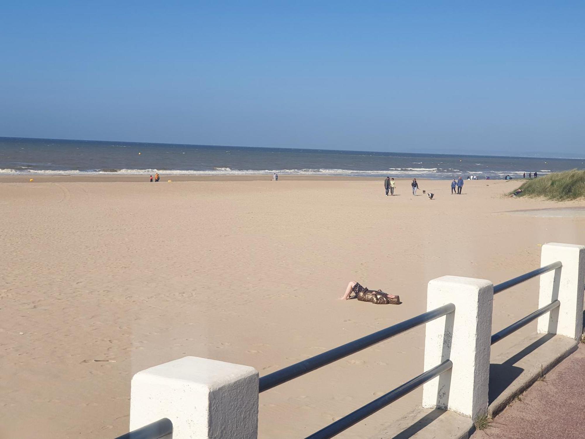 Studio Front De Mer Merville-Franceville-Plage Luaran gambar
